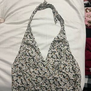 Flower Halter Top
